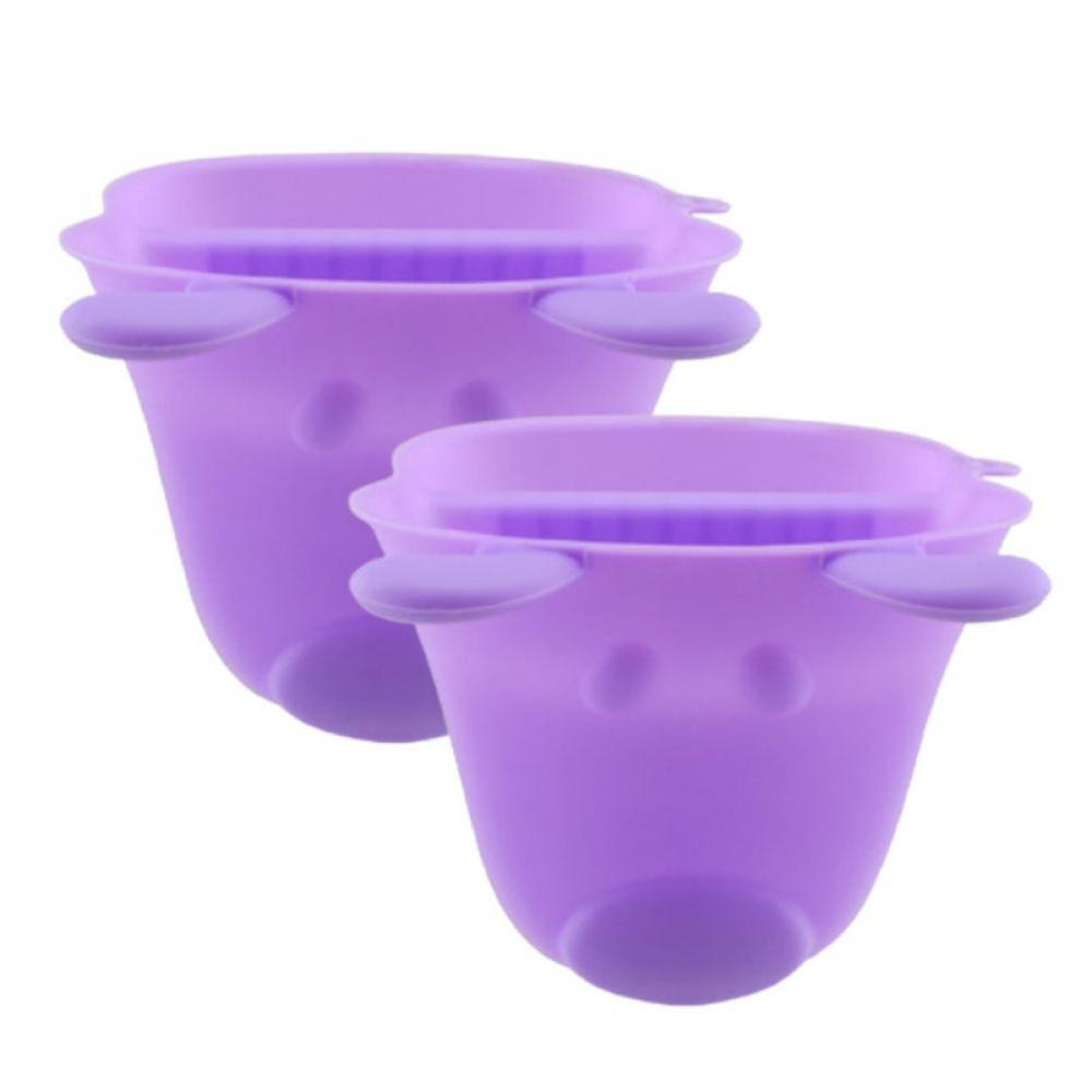 Fissman Set of 2 Silicone Pot Holder with Puppy Head Shape Purple 9.5cm - 1