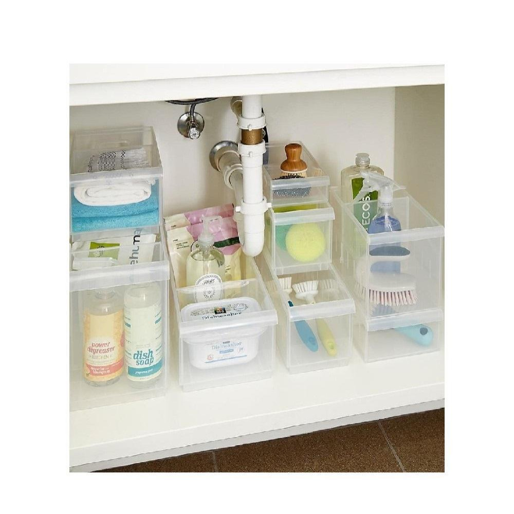 Keyway LF1004 فاصل رفوف شفاف 7.3 لتر - 1