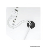 Bluelounge Cable Drop Black Color Pack of 6 - 3 miniature