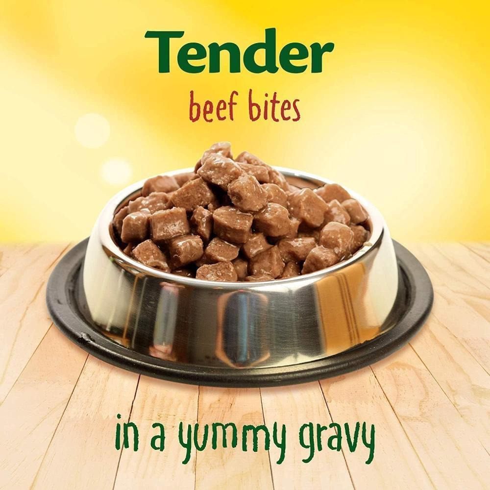 Purina FRISKIES, Влажный корм для КОШЕК, Говядина, куски в СОУСЕ, ПАКЕТИК, 3 УНЦИИ (85 г) - 2