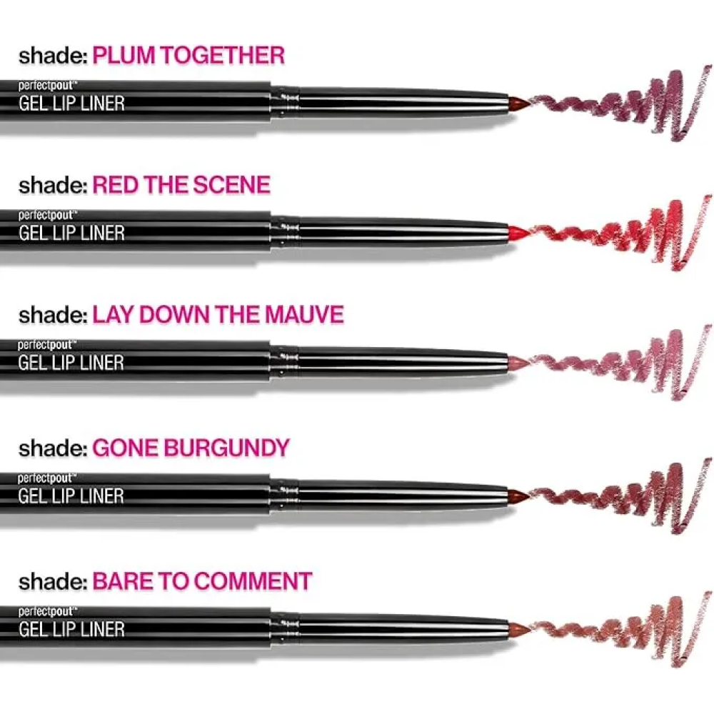 Wet n Wild Perfect Pout Gel Lip Liner – Gone Burgundy (0.2 g / 0.007 oz) - 4