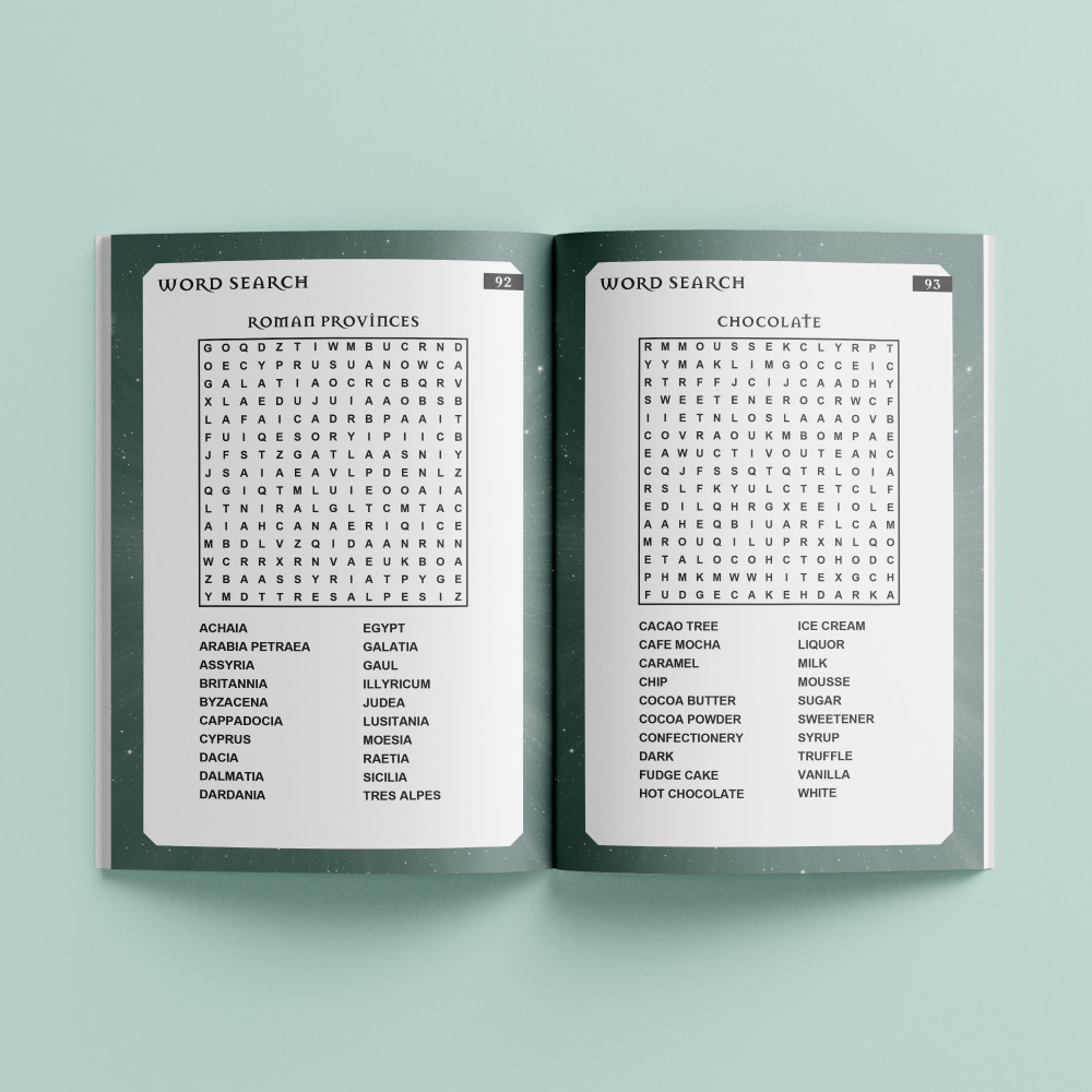 Hinkler Puzzle Quest: Word Search Warrior Challenge, Vocabulary puzzle - 2