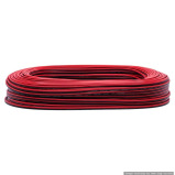 كابل مكبر صوت تيرمينيتور أحمر وأسود 0.12 ملم لكل متر - 2 miniature