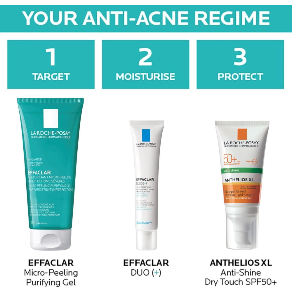 La Roche Posay Effaclar Micro Peeling Purifying Gel 200 Ml - 4