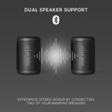 Urbanista Memphis Wireless Bluetooth Speaker,  Black - 2 miniature