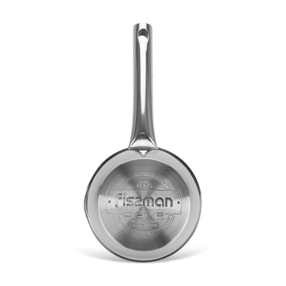Fissman Saucepan 12cm/0.9LTR Without Lid Stainless Steel Leda - 4