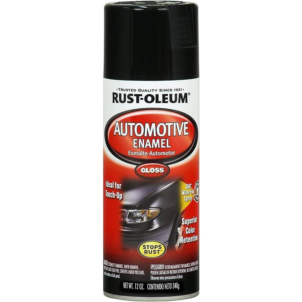 RustOleum Automotive Enamel Gloss Black - 1