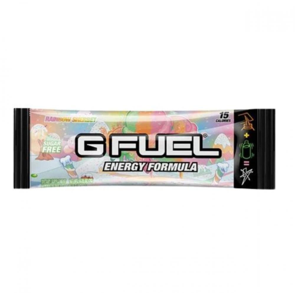 GFUEL Energy Formula Rainbow Sherbet Powder Stick 7g - 1