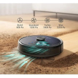 Eufy RoboVac L35 Hybrid Plus Robotic Vacuum Cleaner, Black - 2 miniature