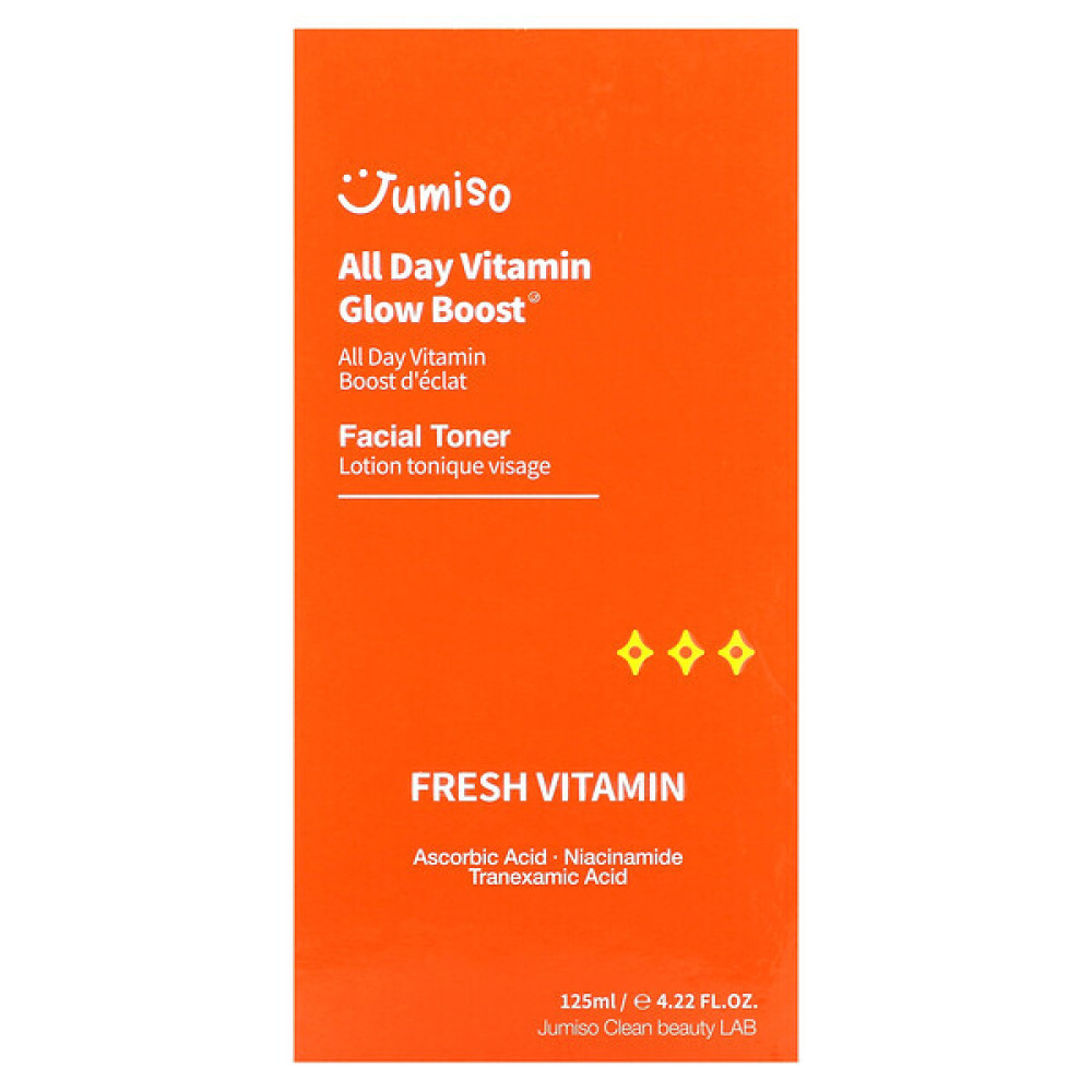 Jumiso All Day Vitamin Glow Boost Facial Toner 125ml - 2