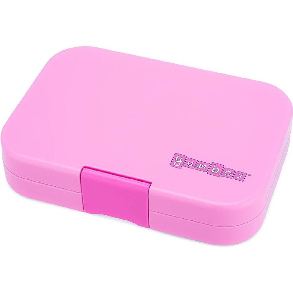Yumbox Panino 4-Compartment Leakproof Bento Box Pink - 1