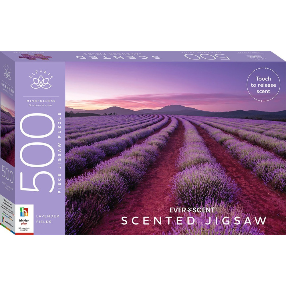 Hinkler Elevate Scented 500 Pieces Jigsaw Lavender Fields - 1