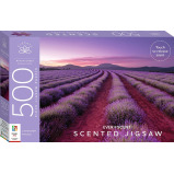 Hinkler Elevate Scented 500 Pieces Jigsaw Lavender Fields - 1 miniature