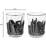 Generic / Dubai shot glass set of 2 pieces cup, Burj Khalifa - 4 miniature