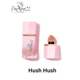 Famina21 - Color Bloom Liquid Blush Matte Finish - Long-wearing Waterproof Gel-Cream Blush with Sponge Tip Applicator (Hush Hush) - 1 miniature
