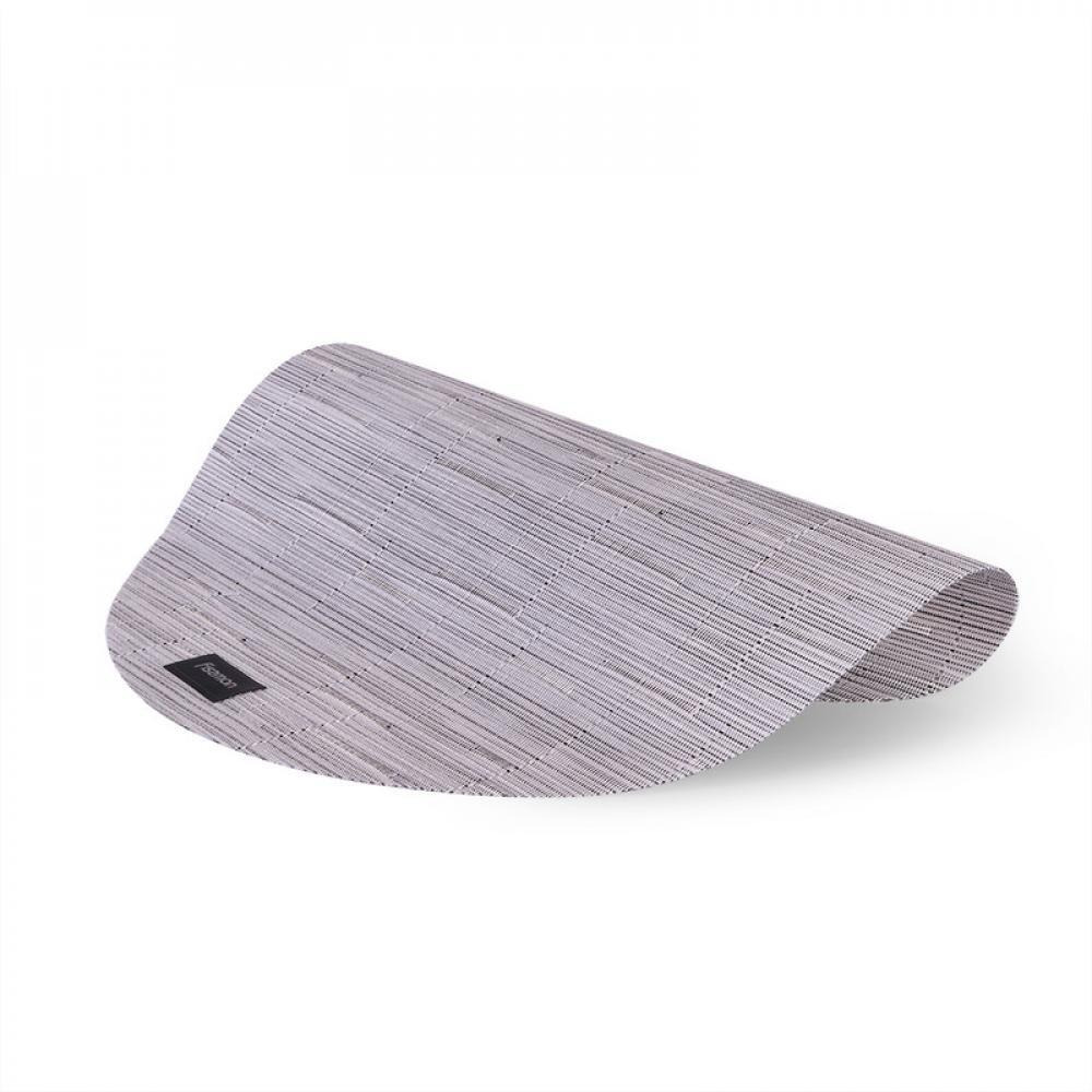 Fissman Round Woven Placemats 36cm (PVC) - 2