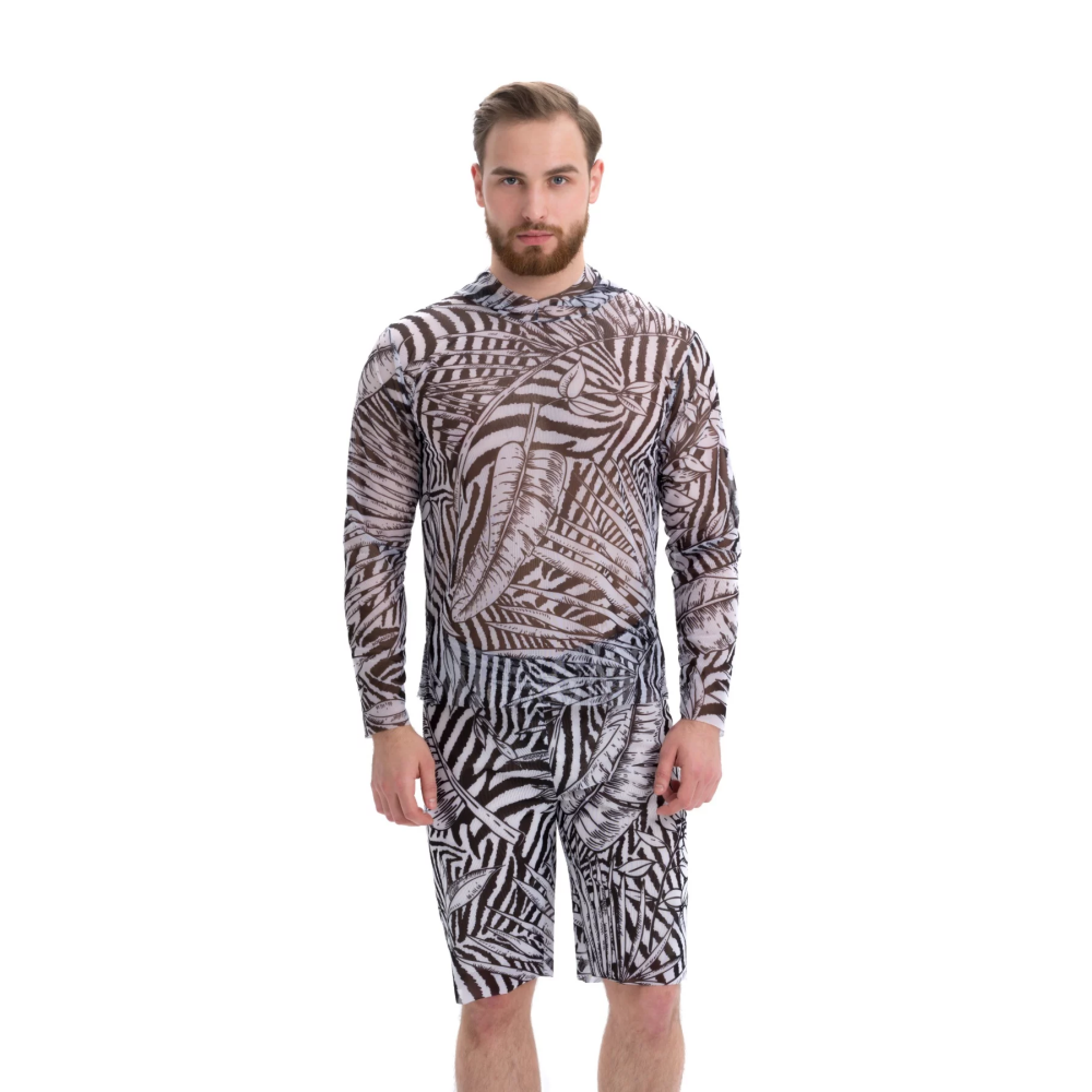 Men's T-shirt Fake zebra (S) - 1