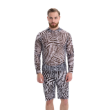 Men's T-shirt Fake zebra (XL) - 1 miniature
