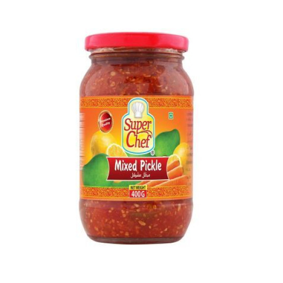 SUPER CHEF MIXED PICKLE 400GM