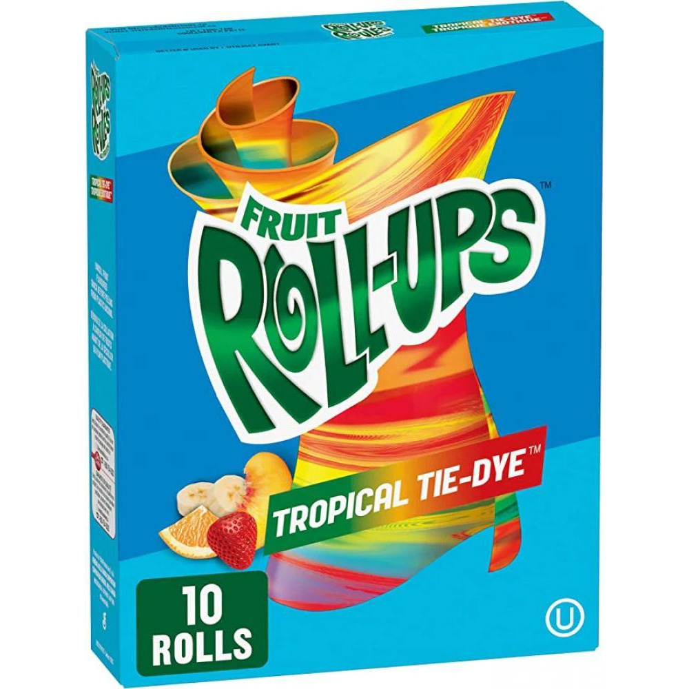 بيتي كروكر - رولات فواكه خالية من الغلوتين بصبغة استوائية (10 رولات) - 1