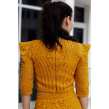 Asian Spirit, Shiny Orange Top and Skirt, Size Small (S) - 6 miniature