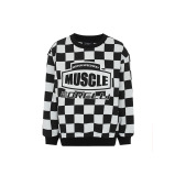 Sweatshirt for boys Alessandro Borelli (Black-and-white) size 10, 140 - 1 miniature