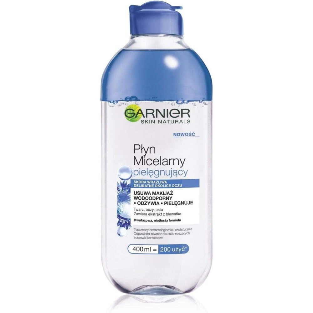 GARNIER_Skin Naturals Blue dwufazowy p³yn micelarny do twarzy 400 ml - 1