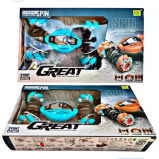 Aadilfull Пульт Дистанционного УПРАВЛЕНИЯ 2,4G, ДВУХСТОРОННЯЯ Машинка Для трюков с вращением - 1 miniature