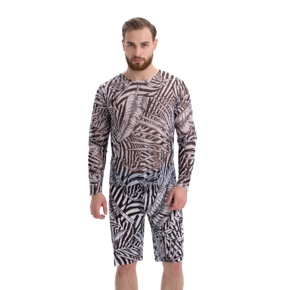 Men's T-shirt Fake zebra (XXL) - 1