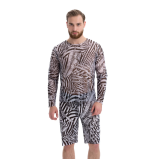Men's T-shirt Fake zebra (XXL) - 1 miniature