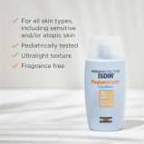 Facial Sun Cream Isdin Pediatrics Fusion Water Spf 50, For Kids, 50Ml - 3 miniature