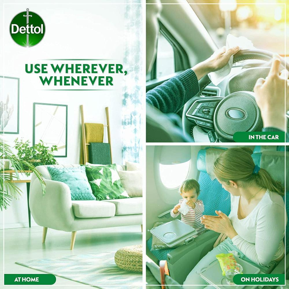 Dettol / Skin wipes, Wet, 40 pcs - 5