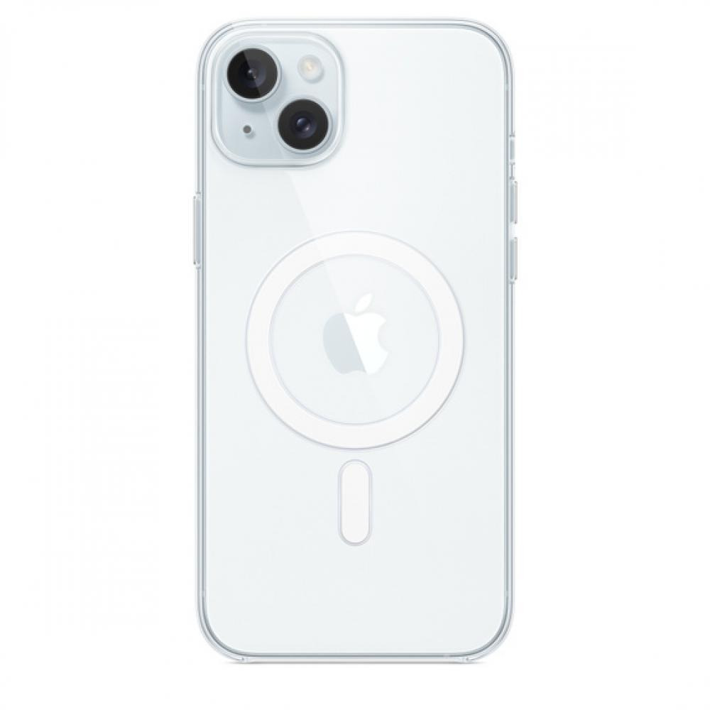 Apple Iphone 15 Plus Silicone Case Mt213zma Clear With Magsafe - 1