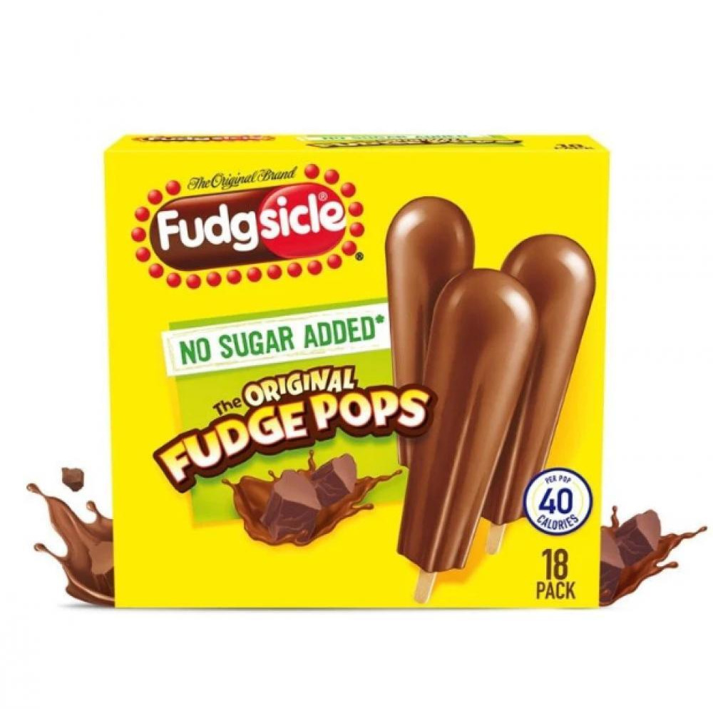 Pudgepops Fudgsicle No Sugar Added 119 g - 1