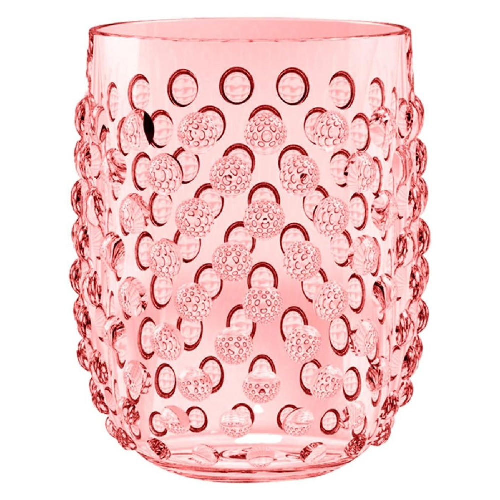 TarHong 15oz Hobnail Stemless Pink - 1