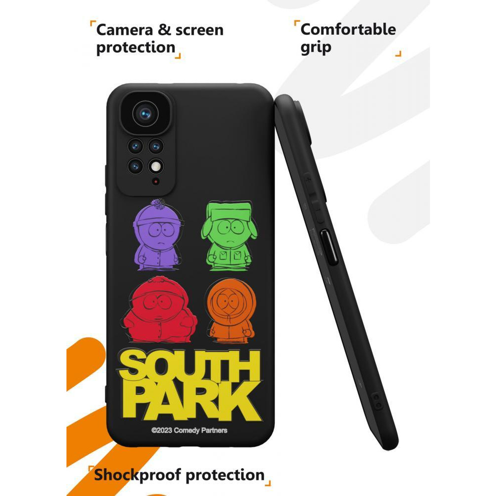 for Redmi Note 11 Case, Shockproof Protective Phone Case for Redmi Note 11, with South Park V.2 Pattern - 4