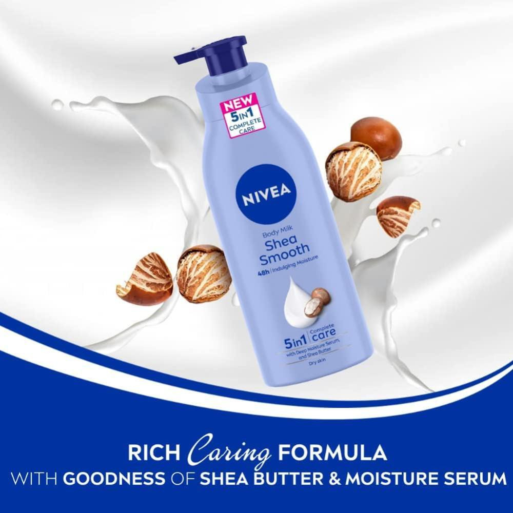 Nivea Body Lotion for Dry Skin For Men and Women, 400 ml - 3