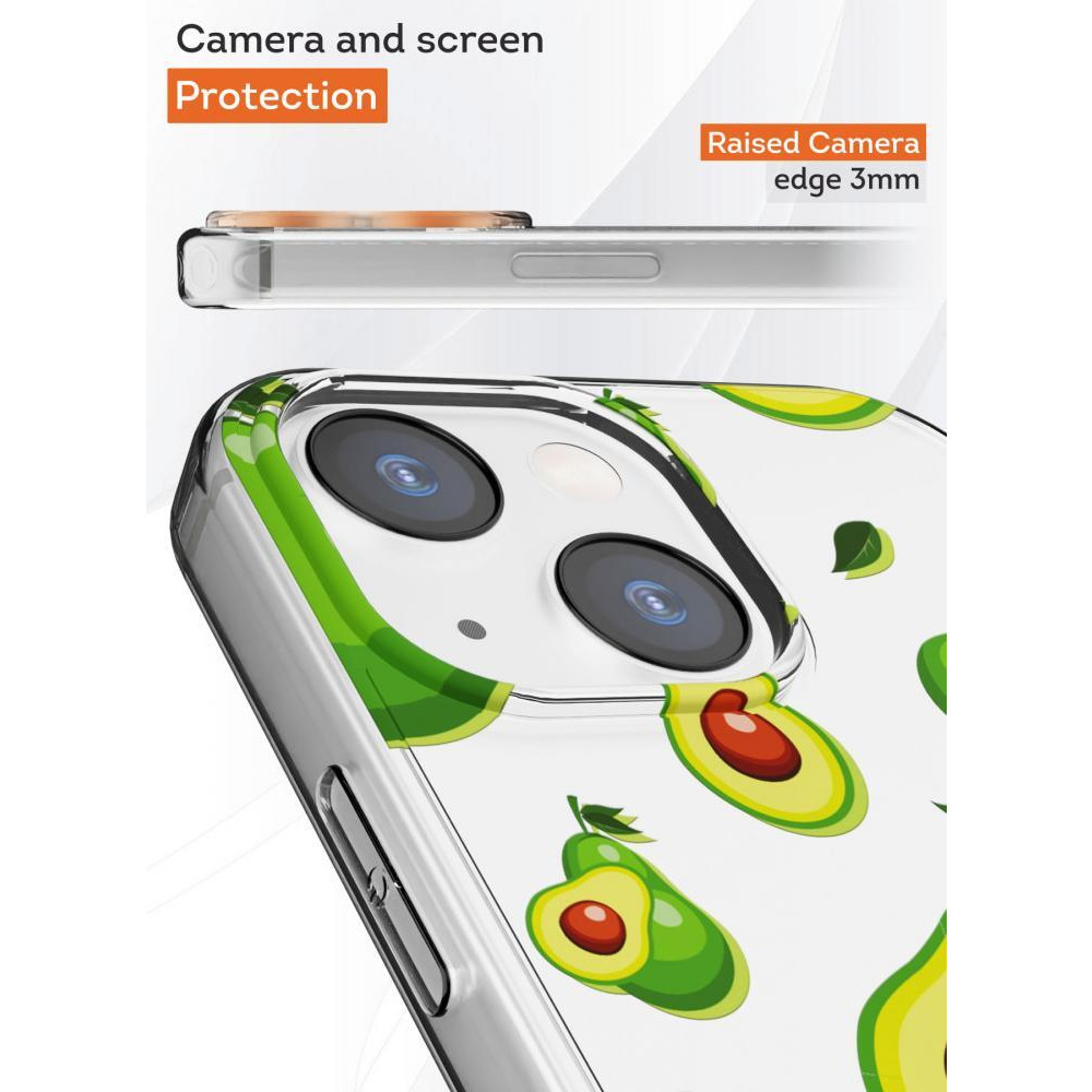 чехол для IPHONE 13 MINI, Противоударный Чехол Для ТЕЛЕФОНА, Прозрачная Задняя Панель С защитой от ПОЖЕЛТЕНИЯ, Совместимая С Iphone 13 Mini (5,4 дюйма - 5