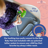 عضاضة مشغولة للطفل الكسلان الصغير - 7 miniature