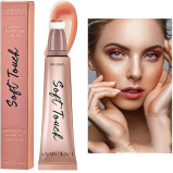 أحمر الخدود السائل موس للخدود، كريم الوجه، عصا أحمر الخدود مع لوحة إسفنجية، شكل برونزي، مرطب ومسامي، لمسة نهائية غير لامعة B1 - 1 miniature