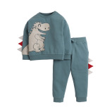 Комплект Из 2 предметов: Толстовка И Джоггеры ДЛЯ МАЛЬЧИКОВ, зеленый, 12-18 M - 1 miniature