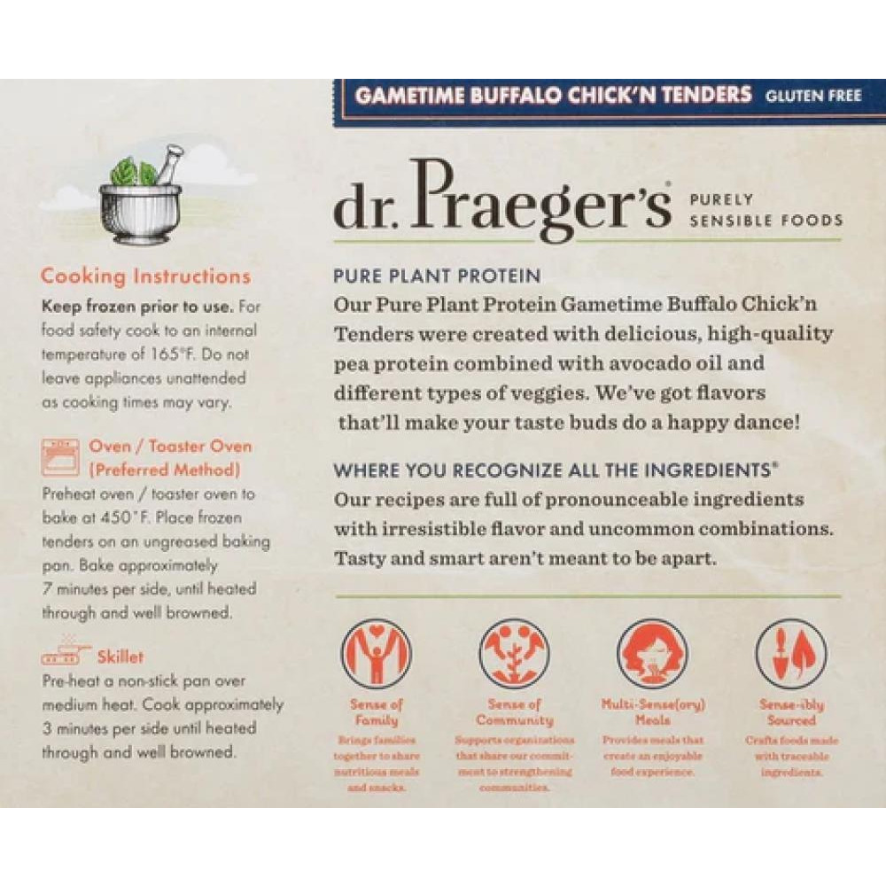 PRAEGERS Gametime Куриные Котлеты Из Буйволиного Мяса 226г - 2
