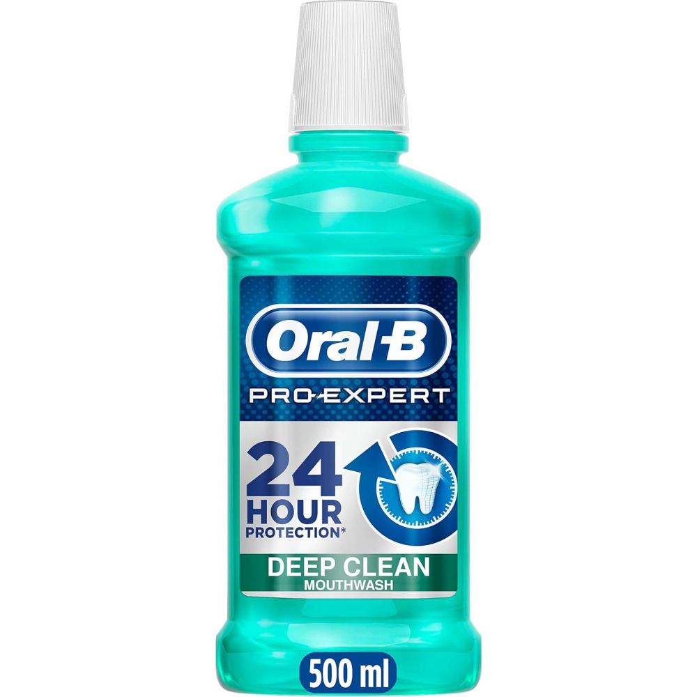 Oral-B Pro Expert Deep Clean Mild Mint Mouthwash - 500 ml - 1