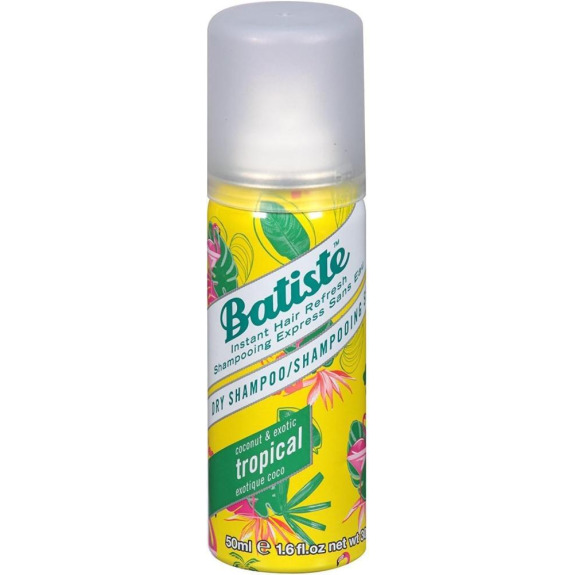 Batiste, Dry shampoo, Instant hair refresh, Tropical, 1.6 fl. oz. (50 ml)