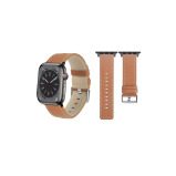 Perfii Genuine Leather Replacement Band For Apple Watch 41/40/38mm Series 8/7/6/5/4/SE - 1 miniature
