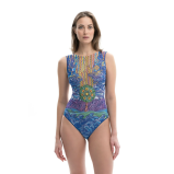One-piece Sleeveless Swimsuit Family Power (XL) - 1 miniature