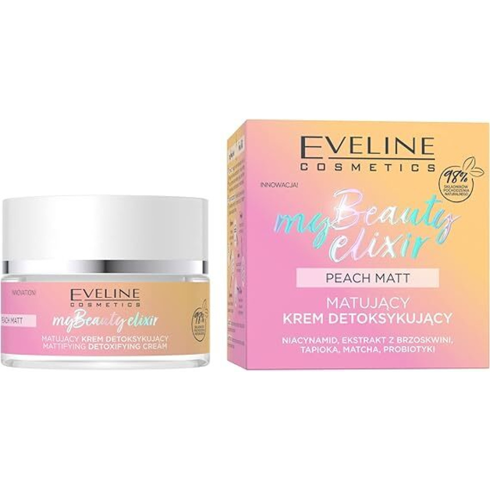 Eveline My Beauty Elixir Mattifying Detoxifying Cream, 50ml - 1