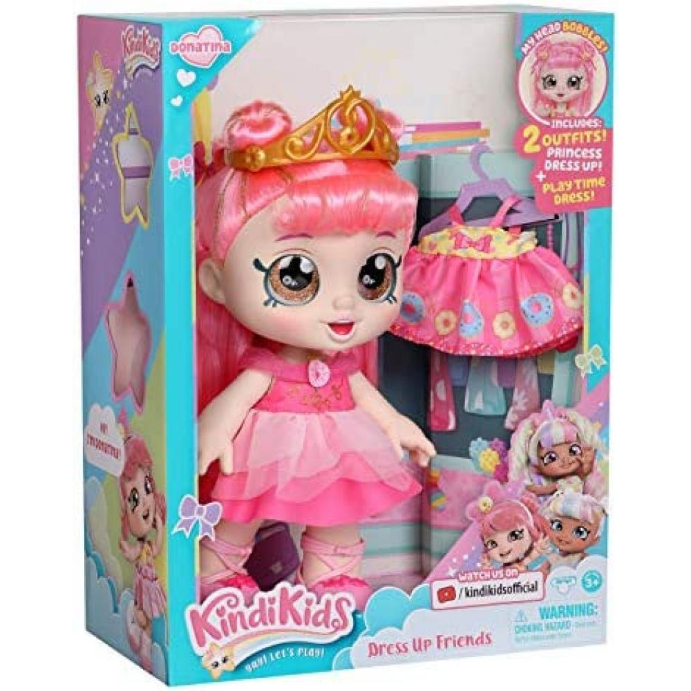 KINDI KIDS S3 DRESS UP DOLL SINGLE PACK - DONATINA - 6