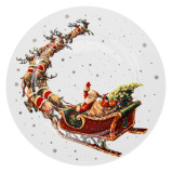 Fissman, Plate Christmas, 19.5cm, New Bone China - 5 miniature