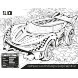 Usborne Color Your Own Super Cars - 3 miniature